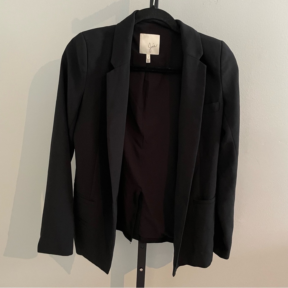 Joie Black Blazer Jacket Size 2